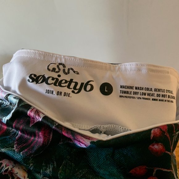 Society6 Night Garden leggings - Picture 7 of 7